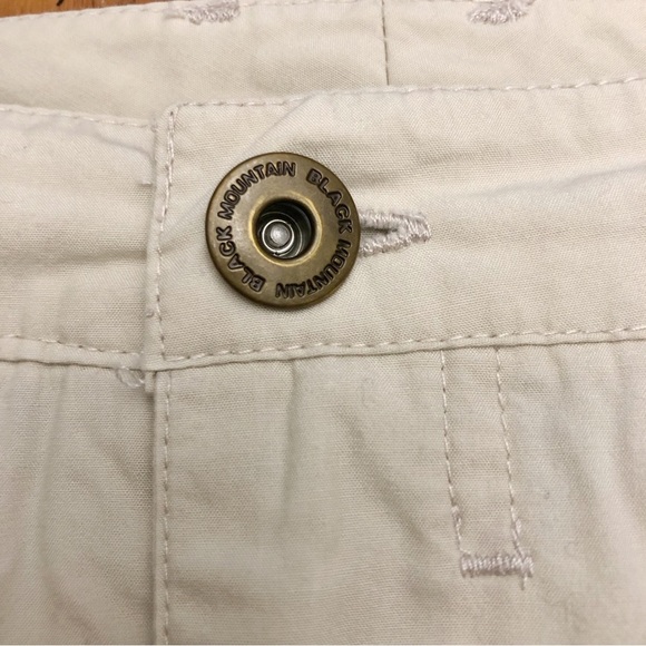 Black Mountain Cream Beige Earthy Minimalist A Line Mini Skirt. - Picture 9 of 16